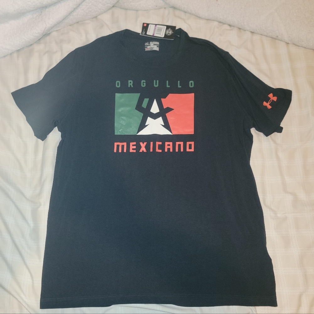 Under Armour Canelo Alvarez Black Orgullo Mexicano T-Shirt
